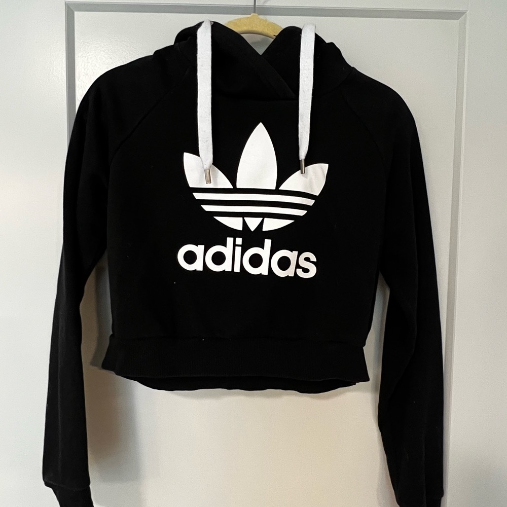 Adidas cropped hoodie